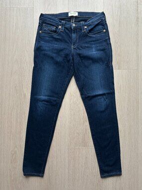 BIG STAR Alex Skinny Stretch Dark Wash Jeans Size 29 Mid Rise